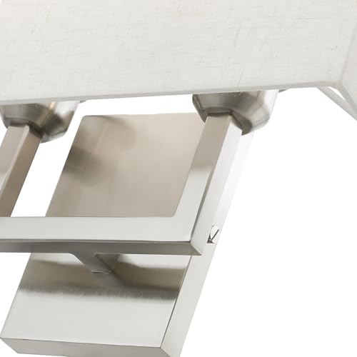 Image of Livex Lighting 50994-91 Pierson Wall Sconce, Brushed Nickel