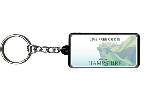 AMERICANPHOENIX Beautiful & Unique New Hampshire Keychain - USA Souvenir,