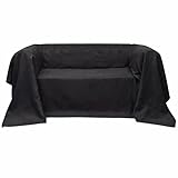 suede sofa cleaner products  Tidyard Micro-Suede Couch Slipcover Anthracite 210 x 280 cm