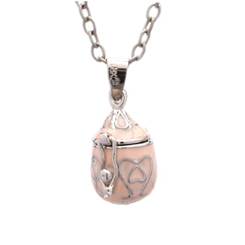 CALLARON 1 Pc collar de cenizas collar vial collar de gargantilla para mujer Hombres collar con urna collar de cremación colgante de recuerdo de cenizas deseando cadena colgante cobre rosa