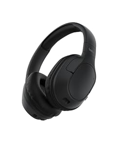 Belkin SoundForm Surround Kopfhörer Kabellos Bluetooth, Over-Ear Environmental Noise Cancelling Kopfhörer, 60 Std. Betrieb, weiche Hörmuscheln für iPhone, Galaxy, iPad, zu Hause, Büro – Schwarz