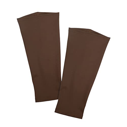 Image of Spoonie Threads Brown Unisex Ultra Support Sleeve 2-Pack, PICC Line Cover, Continuous Glucose, Insulin Monitoring, Infusion, Soft and Sweat-Wicking Arm Band Youth Small