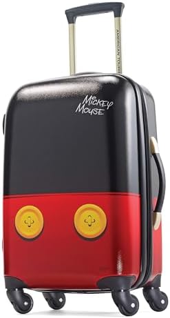 American Tourister Disney Hardside Luggage With Spinner Wheels, M...