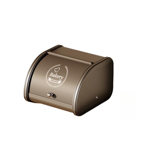 Sarinyブレッドケース ブレッドボックス パン保存ケース パン箱 スライド式扉 金属製 収納ケース 小物入れ スパイス パン 調味料 収納 パンボックス パン保存ケース パンホルダー キッチン収納 整理ボックス お菓子/果物/デザート/チーズ/ケーキ/