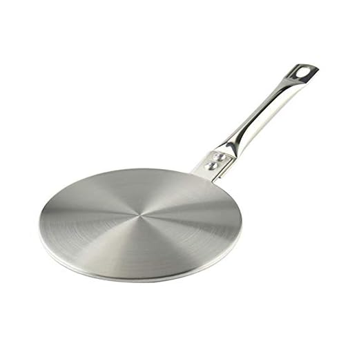 5.5inch Induction Diffuser Plate Coffee Milk Egg Cookware Stainless Steel Heat Diffuser Plate for Gas Electric Stove Glass Cooktop Converter Induction Hob Adapter