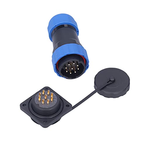 Conector de aviación IP68 Sorandy SP28 4 orificios 9 pines miniatura 6