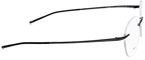 Porsche Design P8362-A Titanium Eyeglasses Men's Black Rimless 55mm