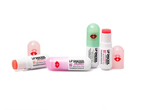 Lip Smacker Kiss Therapy Lip Balm 4 Pack, 0.48 Ounce