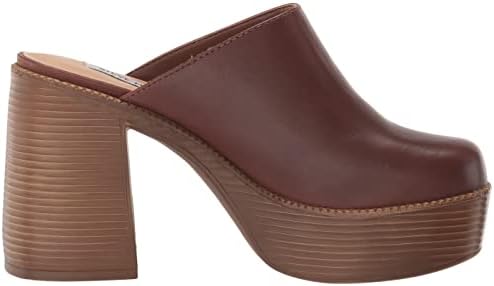 Steve Madden Women's Bowe Mule, Brown Leather, 10 | Image 5