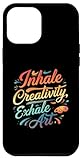 Photo Gallery inhale creativity exhale art artist painter custodia per iphone 12 pro max Photo Gallery inhale creativity exhale art artist painter custodia per iphone 12 pro max