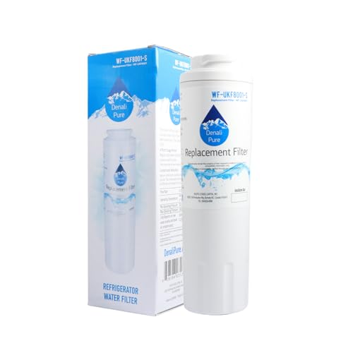 Replacement for Amana AFD2535DES Refrigerator Water Filter - Compatible with Amana UKF8001AXX Fridge Water Filter Cartridge