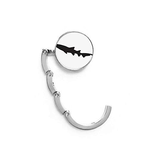Porte-sac de table pliable DIYthinker motif requin, l'accessoire compact et design