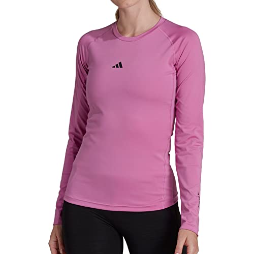 adidas TF Train L T-Shirt à Manches Longues, Rose, XS Femme