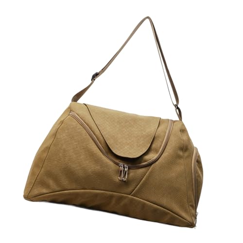 Bolsa de gimnasio con compartimento húmedo y seco para natación, equipo deportivo y almacenamiento de múltiples compartimentos, práctica bolsa de poliuretano para hombres y mujeres, Amarillo, Mass