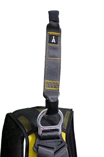 Irudek 1 cablaggio da lavoro in altezza, nero