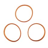 Ersatzriemen für Bosch 1900B 225007 N1923B FP0800 KP0810C KP0810 BKP180 Elektrohobel großer Getriebebereich Umfang 238 mm 3 Stück