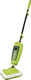 CleanMaxx Dampfbesen 1784 1000W Hellgruen, Dunkelgruen