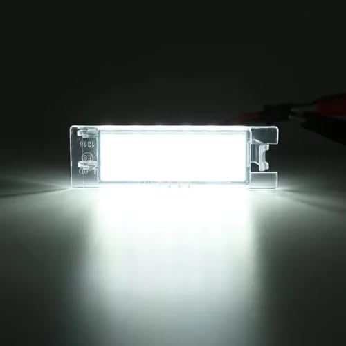 Luces de matrícula evita multas en ITV para Alfa Romeo 159 Brera 147 bombillas coche 5