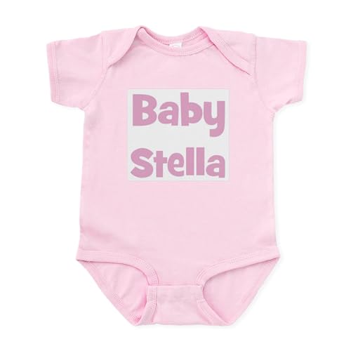 CafePress Baby Stella (Pink) Infant Bodysuit Cute Infant Bodysuit Baby Romper