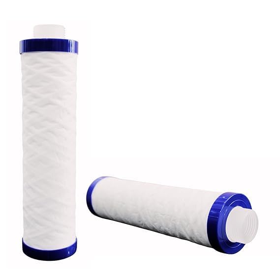 Pre Filter for Water Purifier, 9 inch PP Yarn Wound Threaded Candle Cartridge. Compatible with All Types of RO UV UF Water Purifiers Aquaguard, Kent & Livpure Water Purifiers(Pack of 2)