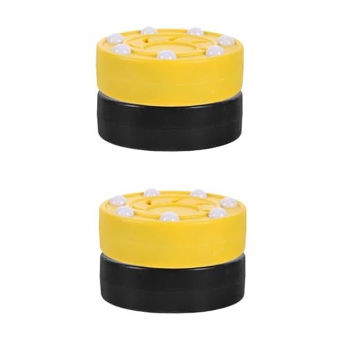 Toddmomy 2sets Smooth Outdoor Hockey Inline Hockey Game Replacement for Training Street and Outdoor Sets 2pcs*2 Random Color