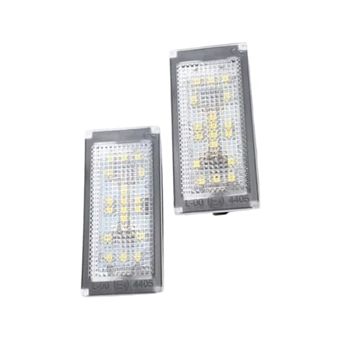 Conjunto de luz de matrícula para pasar ITV en BMW Serie 7 E65 E66 2007