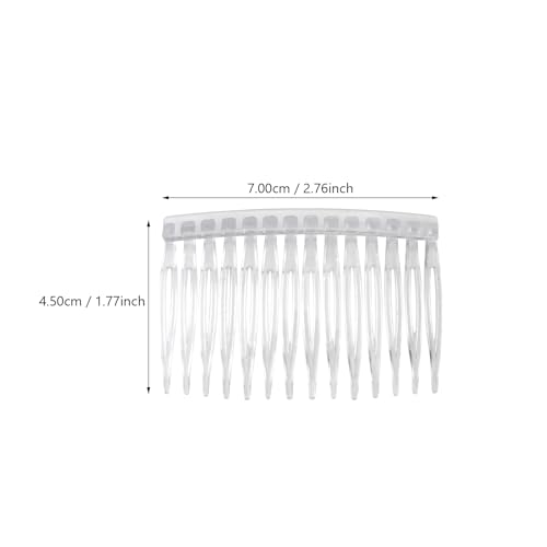 Lurrose Clear Hair Combs 10 Pack Peines Transparentes miniatura 4