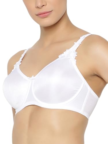 Triumph Minimizer 21 W Bra | Wired Non Padded for Women | Bust Reduction & Full Coverage | U-Back Design | Thick Embroidered Strap | Seamless Cups | Soft & Breathable Fabric | Pack of 1