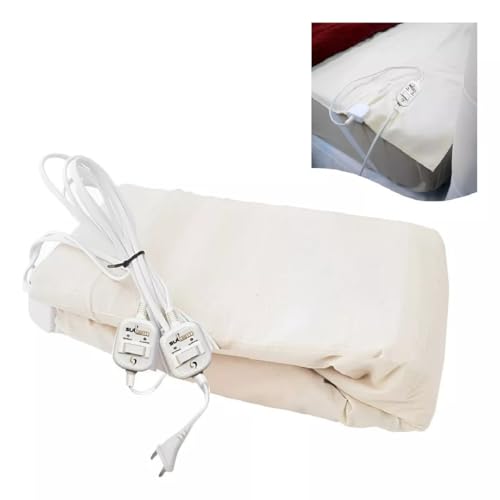 Lençol térmico elétrico casal 220v Sulterm 02 temperaturas certificado INMETRO unico garantia 3 anos Beige 1,38 c 1,88 m