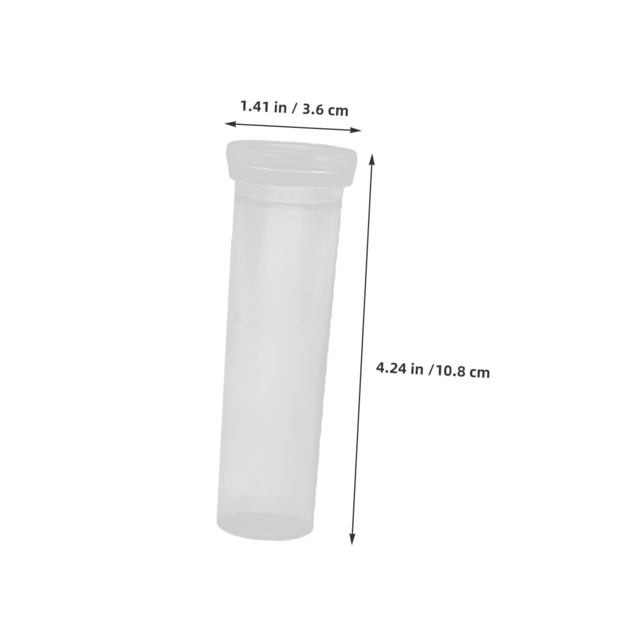 Unomor 10 Pack Large Floral Water Tubes Floral Stem Water Tube for Flower Arrangement Plastic Flower Tubes Caps Sustained Freshness for Ground Arrangements