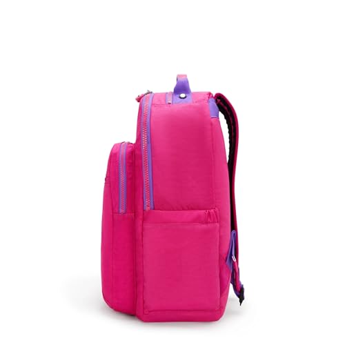 Image of Kipling Women's Seoul 15 inch Laptop Backpack, Durable, Roomy with Padded Shoulder Straps, Built-In Protective Sleeve