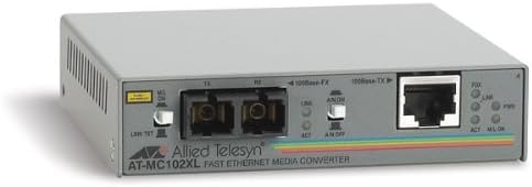 Allied Telesyn AT MC102XL - Transceiver - 100Base-FX, 100Base-TX - external