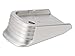 NDZ Performance Magazine Base Plate Finger Extension for Glock 20 21 29 30 40 41 Gen 1-4 in 10mm .45 Laser Engraved Anodized Aluminum in Silver - US Flag