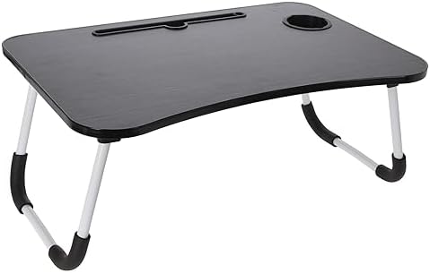 Amaredom Plateau de lit pour ordinateur portable, table de lit, bureau