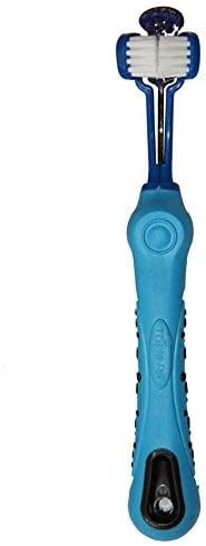 AIDIYA Dog Toothbrush Toy for Dogs' Oral Care Dog Brushing Stick Effective Doggy Teeth Cleaning Rubber Pets Toothbrush Chew Toy (XL)