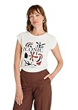 Imprimé graphique Grain de Malice T-Shirt col Rond Femme