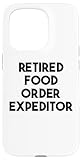 Hülle für iPhone 15 Pro Expeditor für Lebensmittelbestellungen im Ruhestand