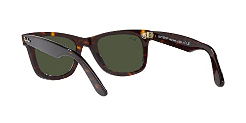 Image of Ray-Ban Rb2140f Original Wayfarer Low Bridge Fit Square Sunglasses for Men for Women