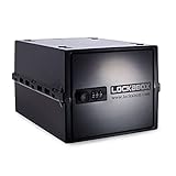 caja con llave amazon APILABLE Y ADAPTABLE: los anclajes incorporados permiten apilar o colocar varias cajas de seguridad en lugares donde el espacio es limitado o cambia constantemente. Esto hace que sea una caja de almacenamiento perfecta para pisos compartidos, zonas de trabajo comunes, escuelas o centros de salud, puede ser un discreto casillero personal, una caja de seguridad para medicamentos o una caja con llave para el frigorífico.