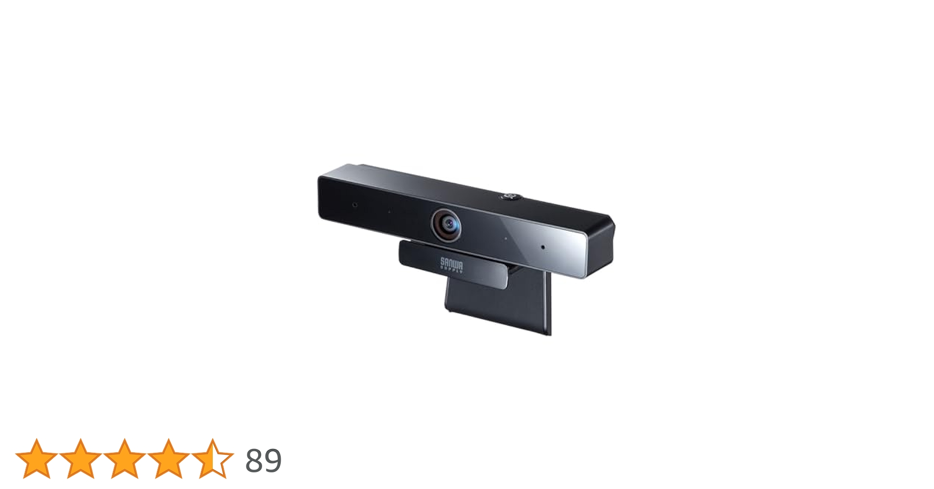 サンワサプライ　CMS-V51BK CMS-V51BK【ワイドレンズWEBカメラ（画角 水平103° 対角118