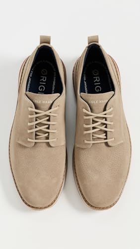 Cole Haan Cole Haan Men's Originalgrand Energyweave Plain Toe Ox, Birchsuede/Picante/Ancient Scroll, 10-W US