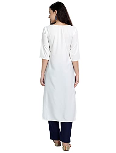 Image of Women's Crepe Regular Kurta