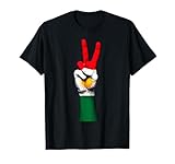 Kurdish Peace Sign Kurdistan Azadi T-Shirt