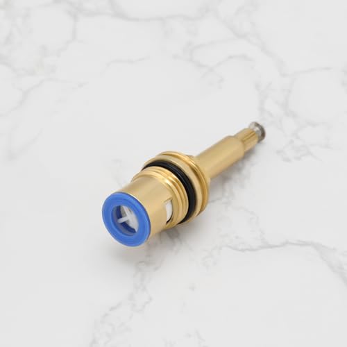 Miniatura 5 de Lt Easiyl Bsp Cartucho De Válvula Para Grifo De Baño De Ducha Azul De 1 2 Cartucho De Grifo De Cerámica De 20 Tetes De Cuarto De Vuelta En El Sentido De Las Agujas Del Reloj Para Abrir