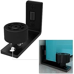 TSMST Guía de Piso para Puerta de Granero, Guía de Piso Ajustable para Puerta de Granero Corrediza, 1pieza