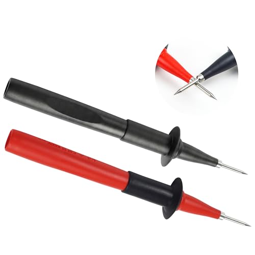 ZIBOO TP220 Industrial Secure Grip Test Probes,1000V Voltage, 10A Current,Compatible with Fluke T5-1000 T5-600 T6-1000 T6-600 Electrical Voltage Continuity Current Tester