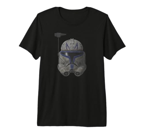 T-shirt Commander Rex Helmet Star Wars collection premium aux finitions soignées