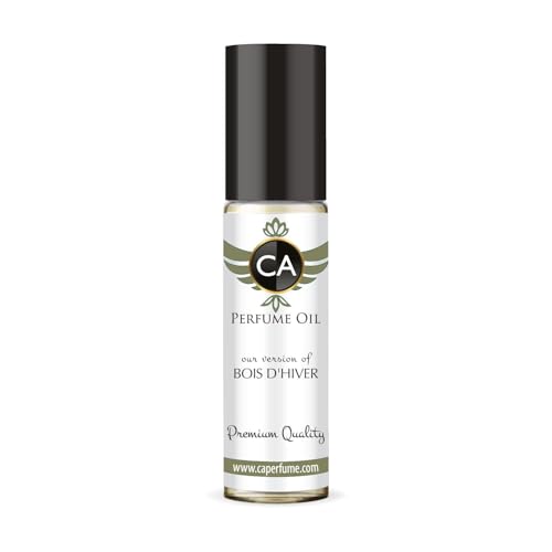 CA Perfume Impression of Bois D'hiver Unisex Fragrance Oil Woody Floral Musk Scent Long Lasting Perfumes for Women &amp; Men Travel Size TSA Ready Mini Parfum Body Oil Roll-on 0.33 Fl Oz 10ml