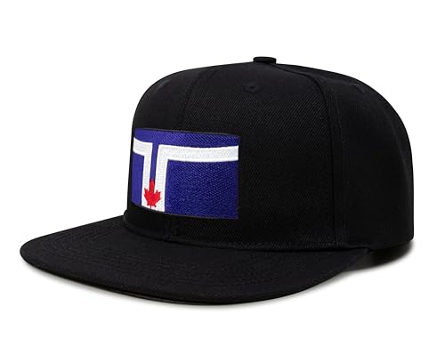 Image of International Tie City Hat for Men and Women, Adjustable Snapback Trucker Baseball Cap with Embroidered Patch