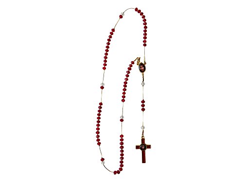 Fancy Precious Blood of Christ Rosary Rosario De La Preciosa Sangre De Cristo2
